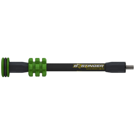 Bee Stinger MicroHex Green Hunting Stabilizer 10 in.