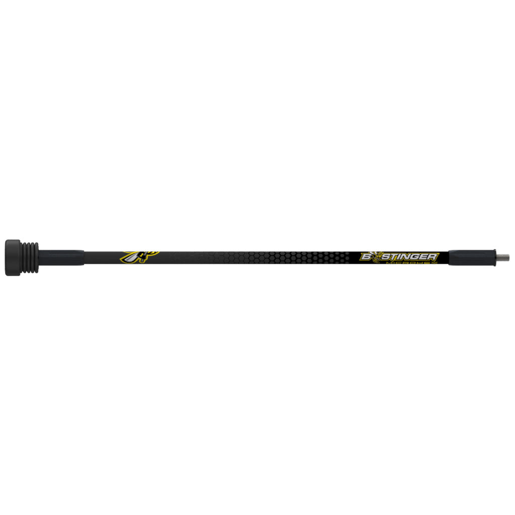 Bee Stinger MicroHex Target Stabilizer 20 Inch Blackout with Stainless Steel Stud