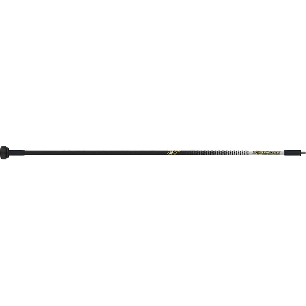 Bee Stinger MicroHex Target Stabilizer 27 Inch Black and White Archery