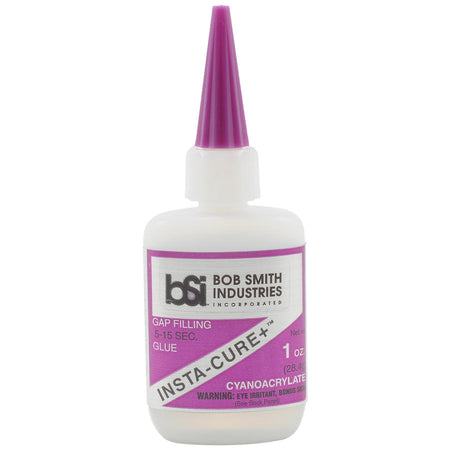 Bob Smith Insta-Cure Plus CA Glue for Loose Fitting Joints 1 oz.