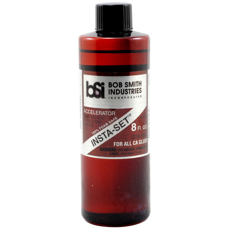 Bob Smith Insta Set Fast-Cure Glue Activator 8 oz.