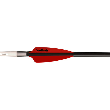 Flex Fletch FFP Shield Cut Red Arrow Vanes 3.6 in. 39 pk.