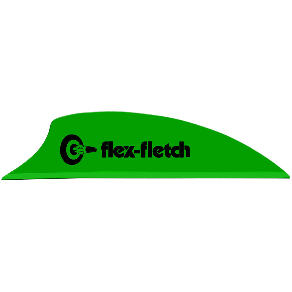 Flex Fletch SK2 Polyurethane Arrow Vanes Flo Green 2 in. 39 pk.