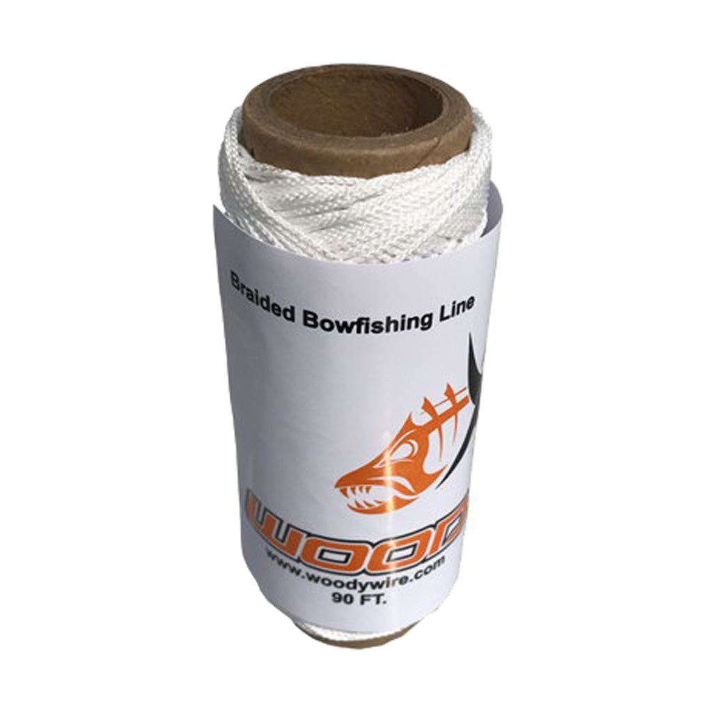 Woody Wire Bowfishing Fast Flight Braided Line 90 ft.