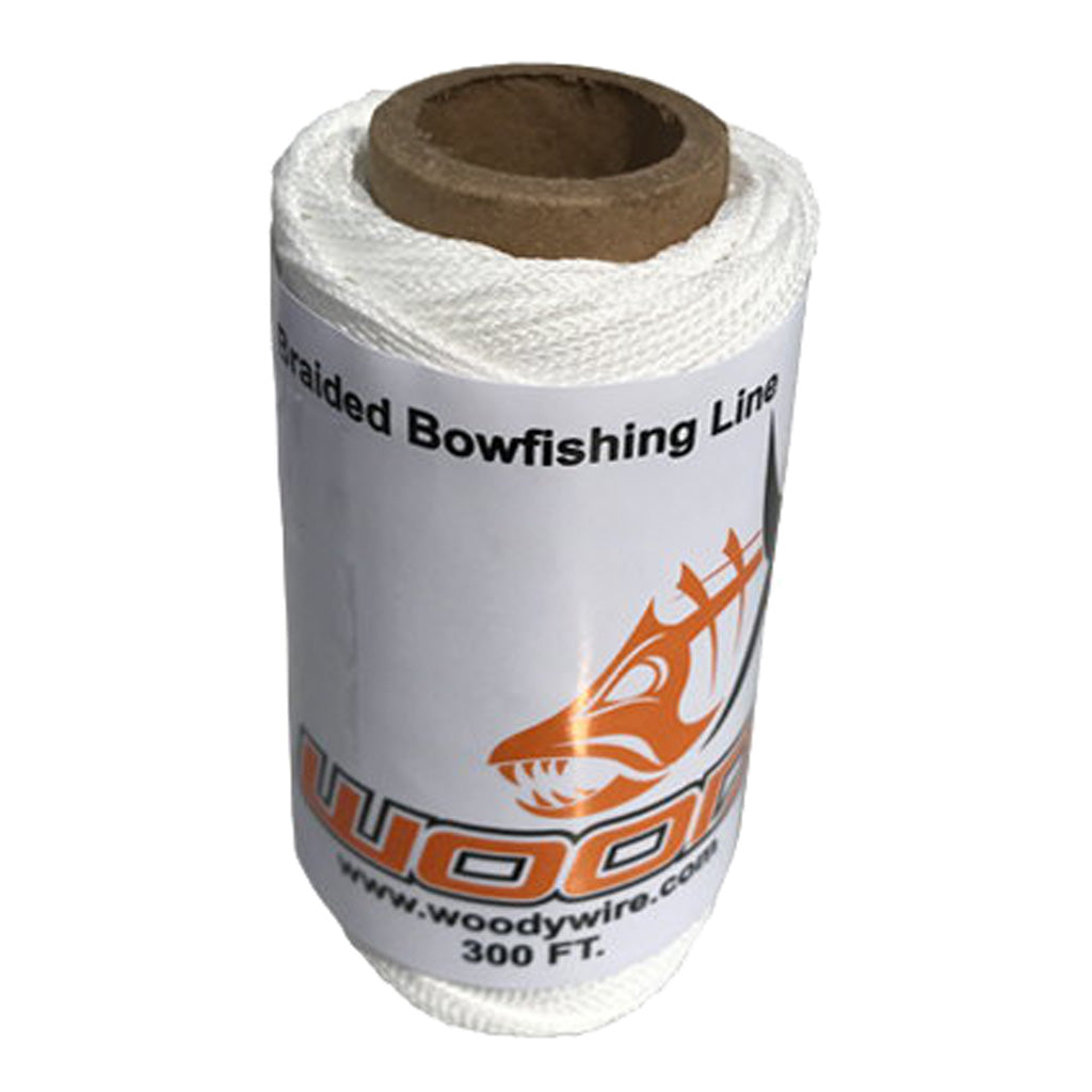 Woody Wire Bowfishing Fast Flight Braided Line 300 ft.