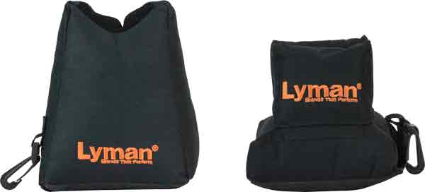 Lyman Crosshair Black Nylon Shooting Bag Combo