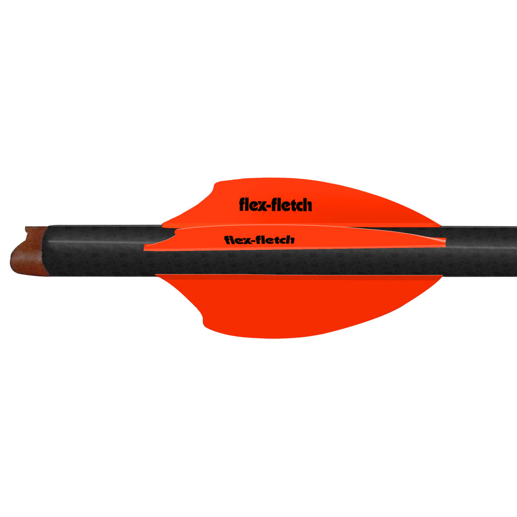 Flex Fletch SK2 Arrow Vanes Blaze Orange 2 in. 100 Count