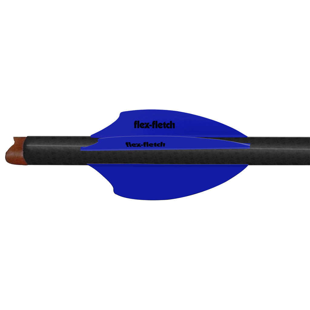 Flex Fletch SK2 Arrow Vanes Blue 2 in. 100 Count