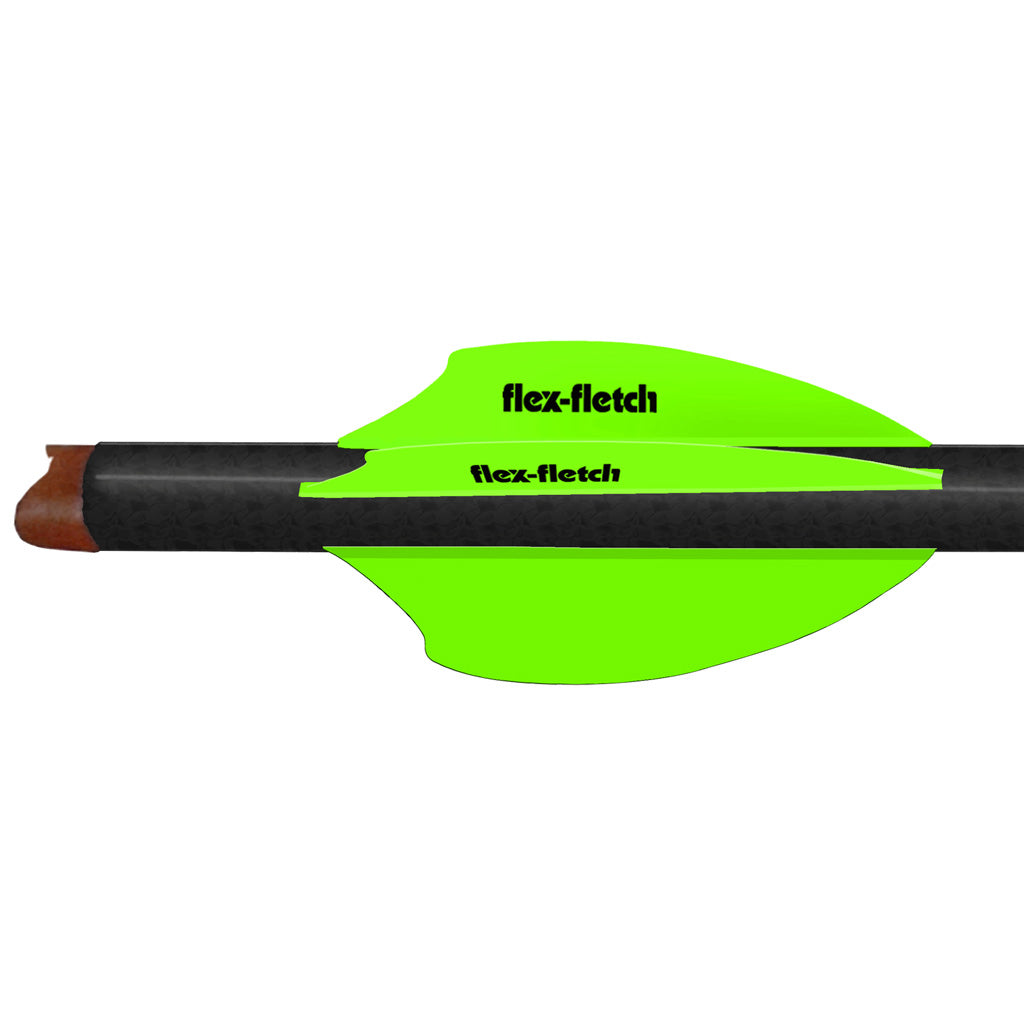 Flex Fletch SK2 Arrow Vanes Cosmic Green 2 in. 100 Count