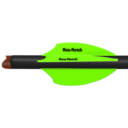 Flex Fletch SK2 Arrow Vanes Cosmic Green 2 in. 100 Count