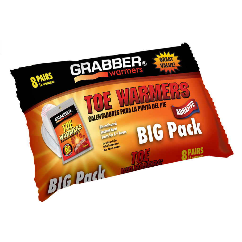 Grabber Toe Warmers 64-Pair 8x8 Display