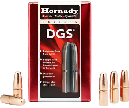 Hornady 3565 DGS .366 Diameter 300 Grain Solid Bullet 50ct