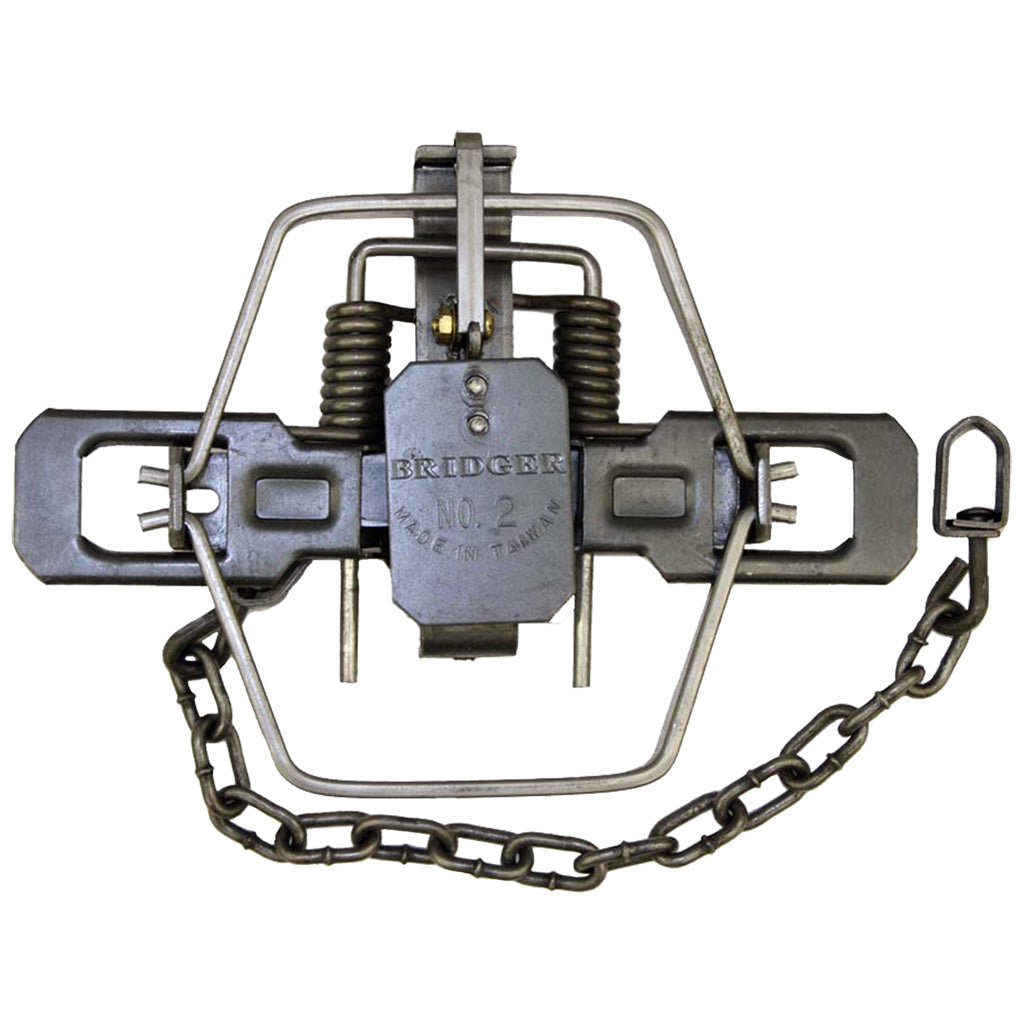 Bridger Coil Trap Size 2 Heavy Base and Night Latch Dog