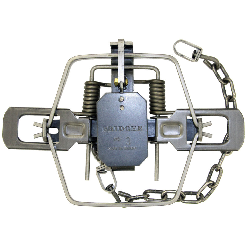 Bridger Coil Trap Size 3 Heavy Base and Night Latch Dog