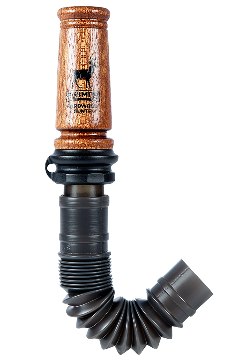 Primos 701 Hardwood Grunter 6-in-1 Deer Call - Grunts & Bleats, Natural Wood