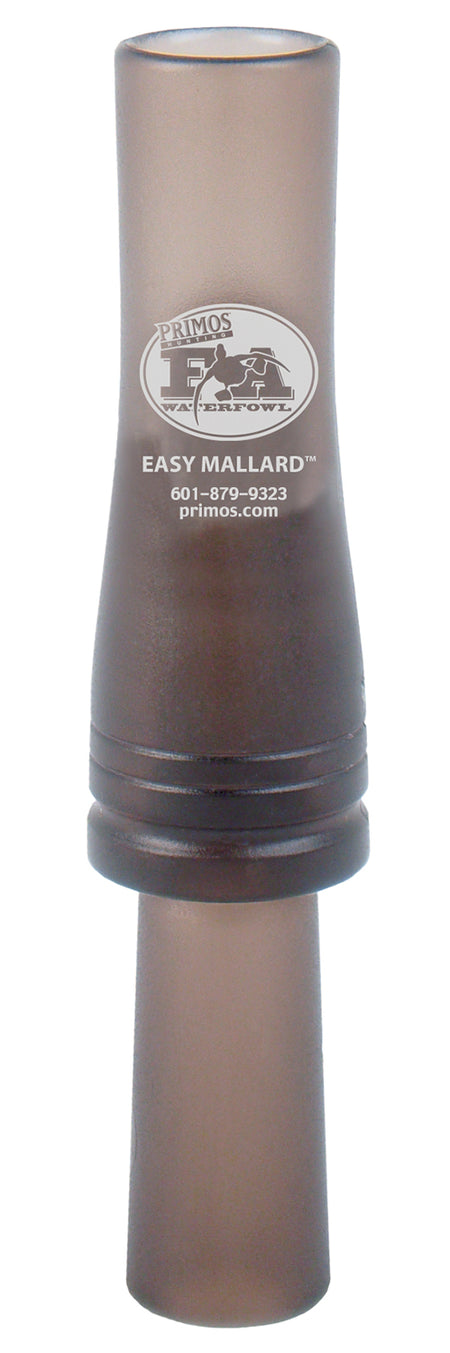 Primos 805 Easy Mallard Duck Call - Single Reed, Low Air Pressure Design, Brown