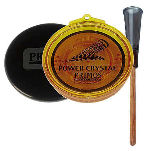 Primos 217 Crystal/Wood Turkey Hen Friction Call with Internal Sounding Board