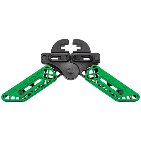 Pine Ridge Lime Green/Black Kwik Stand Bow Support for Most Limb Widths