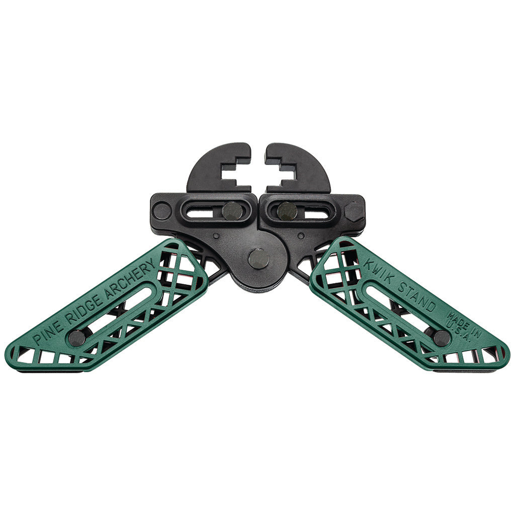 Pine Ridge Forest Green/Black Kwik Stand Bow Support for Most Limb Widths
