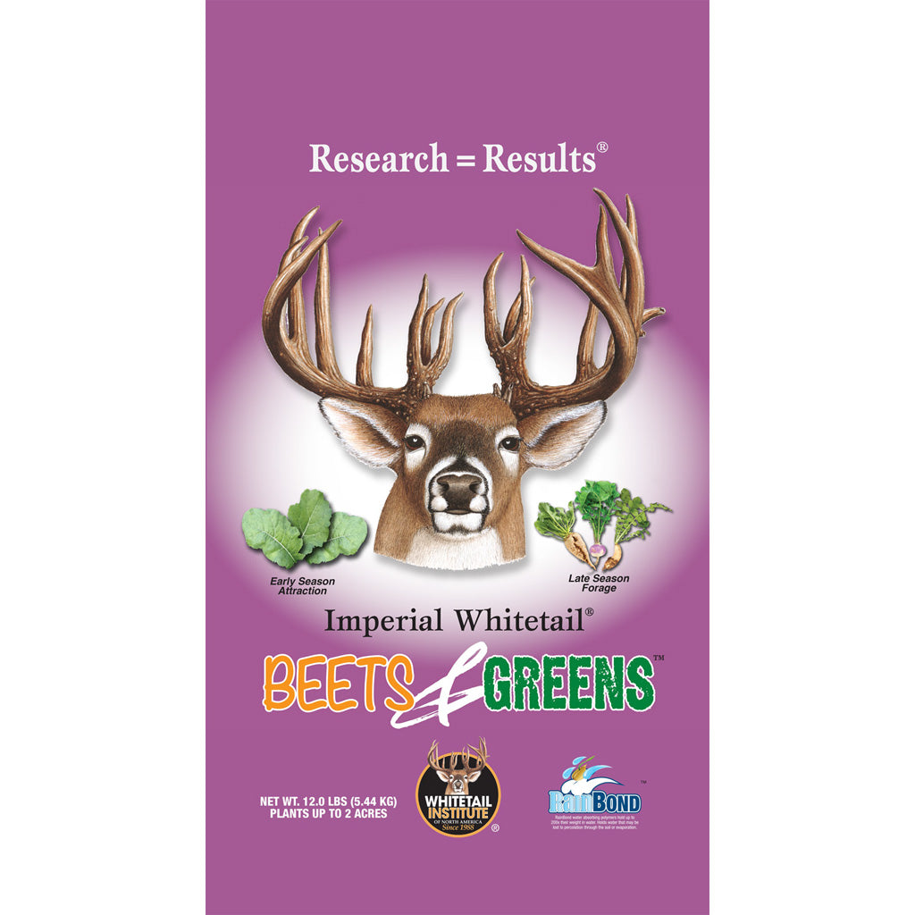 Whitetail Institute 12 lb Beets and Greens Fall Annual Food Plot Seed Blend