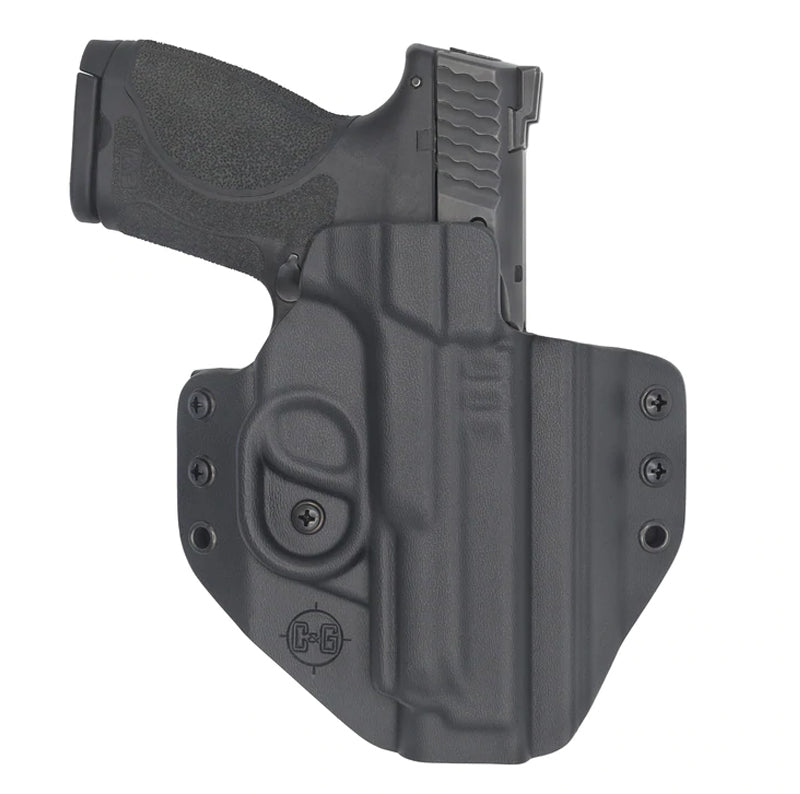 C&G OWB Covert Kydex Holster S&W M&P 9/40 RH Black