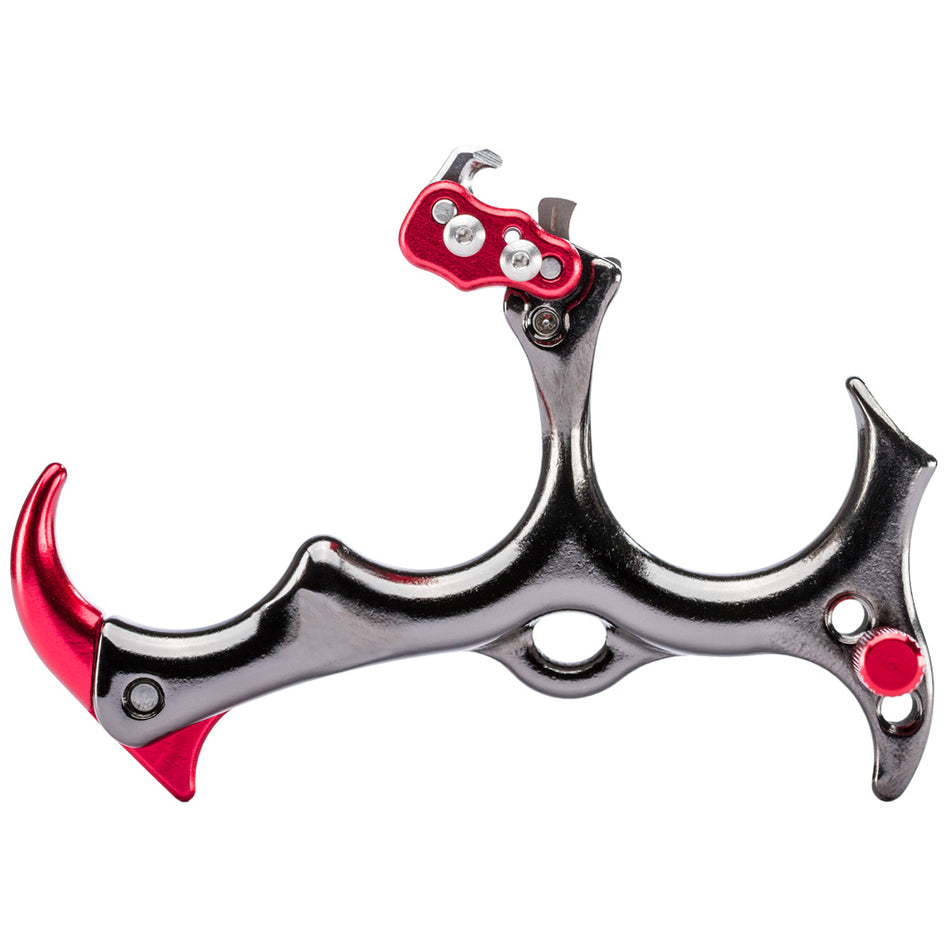 TruFire Red Sear Back Tension Archery Release Aid Brass Handle