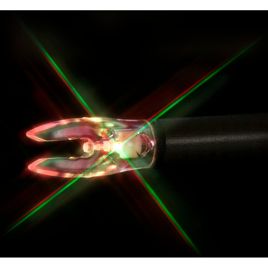 Nockturnal FIT 3-Pack Strobing Red/Green Lighted Arrow Nocks