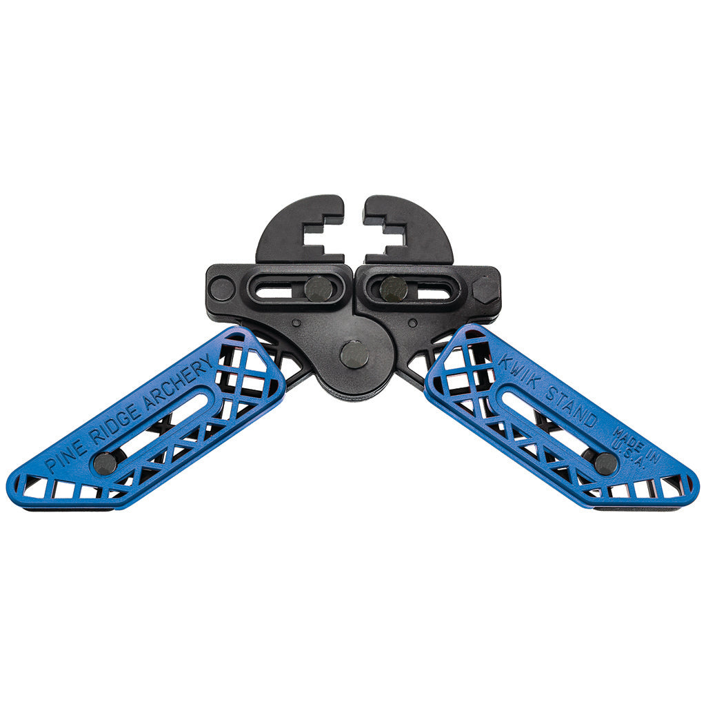 Pine Ridge Blue/Black Kwik Stand Bow Support for Most Limb Widths