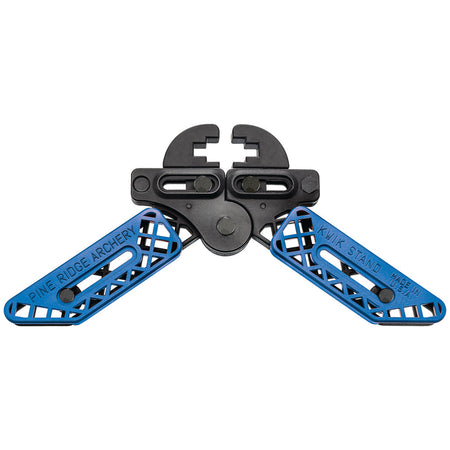 Pine Ridge Blue/Black Kwik Stand Bow Support for Most Limb Widths