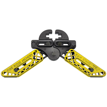 Pine Ridge Yellow/Black Kwik Stand Bow Support for Most Limb Widths