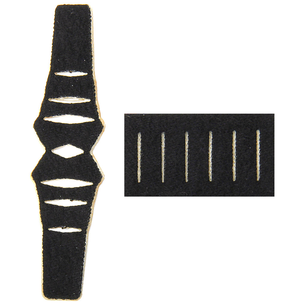 QAD Arrow Rest Replacement Felt Kit Black - 6 Piece