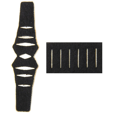 QAD Arrow Rest Replacement Felt Kit Black - 6 Piece