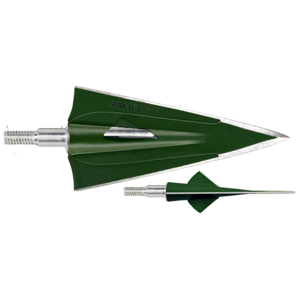 Zwickey No Mercy Four Blade Screw-In Archery Broadheads 165 gr. 3pk.