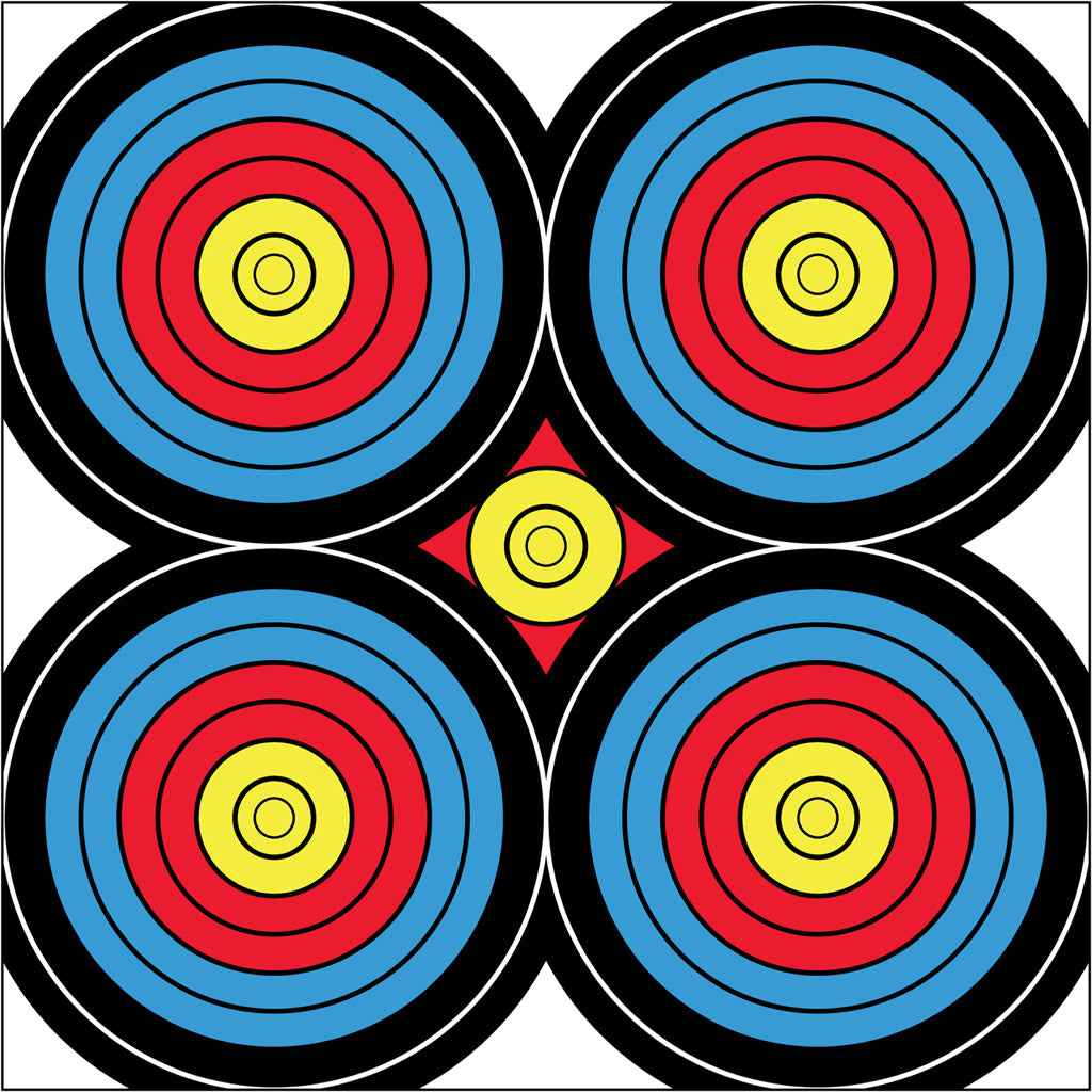 DuraMesh Weatherproof Archery Sight-In Target 24x24 in