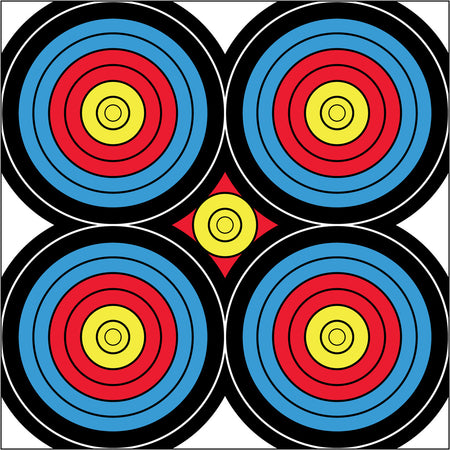 DuraMesh Weatherproof Archery Sight-In Target 24x24 in