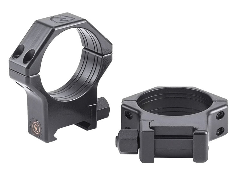 Riton 34mm Picatinny Steel Scope Rings, 12mm Height