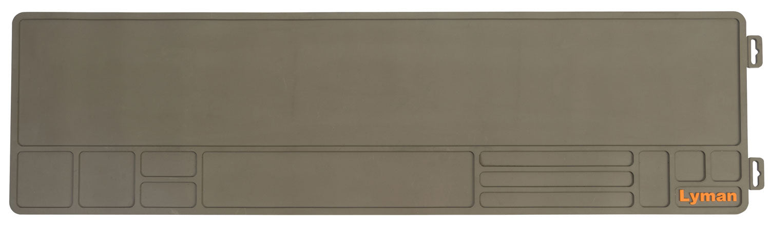 Lyman Essential Firearm Maintenance Mat Gray Rubber 10 x 36"