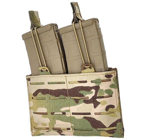 TacShield MOLLE RZR Double Rifle Magazine Pouch OCP
