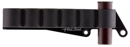 TacStar 1081211 12 Gauge Remington 870/1100/1187 Slimline SideSaddle 6rds Black Polymer w/Aluminum