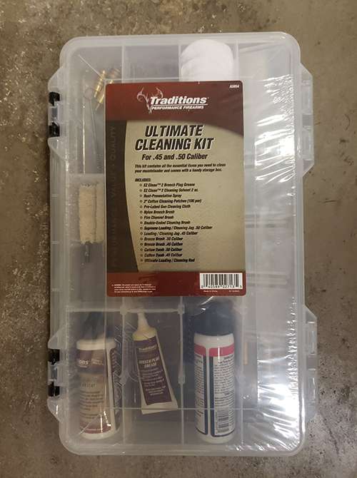 Traditions Ultimate Muzzleloader Cleaning Kit with Plano Box for .45 & .50 Cal (6-Pack)