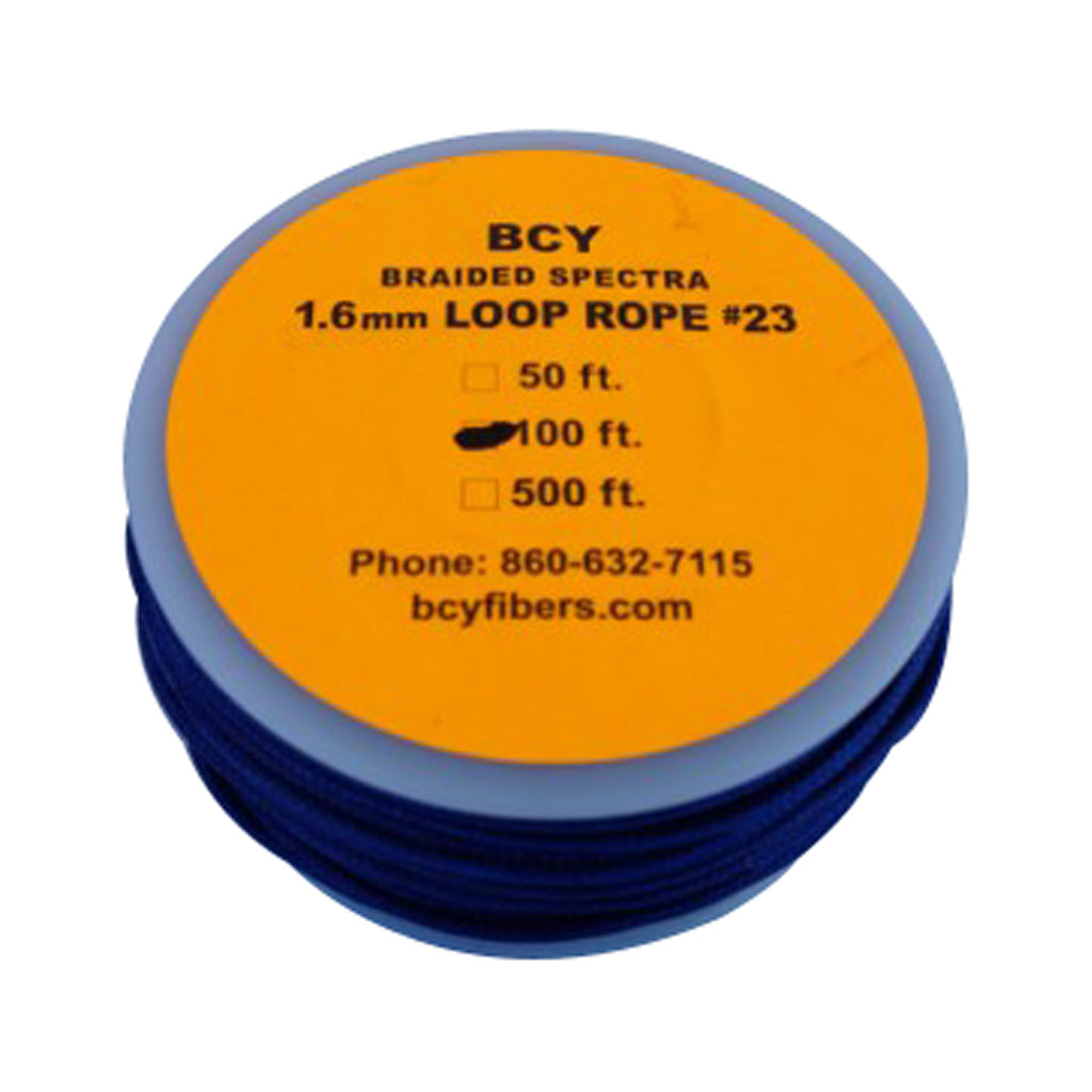 BCY 23 D-Loop Bowstring Release Loop Material Blue 100 Feet