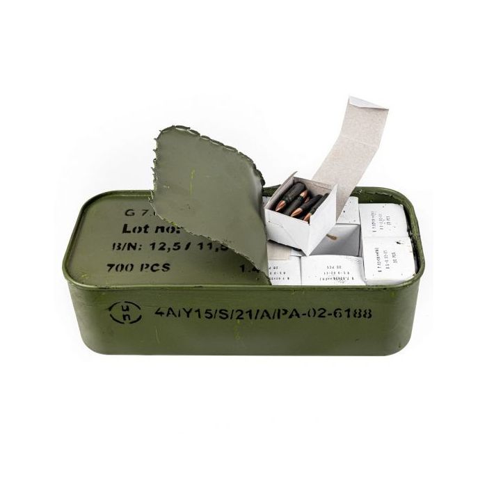 Century Arms 7.62x39mm Steel Case Lead Core Romanian 123 grain Full Metal Jacket Boat Tail ammunition
