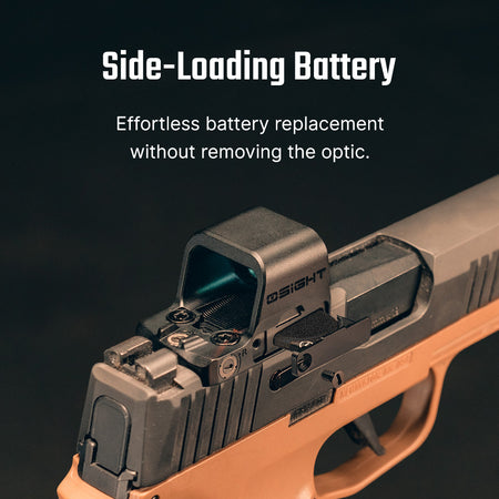 Osight K 6 MOA Compact Red Dot Optic RMSc Compatible Side-Loading Battery
