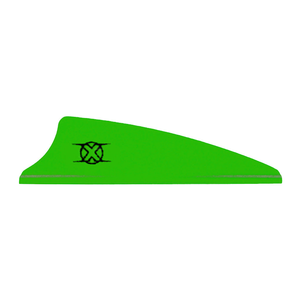 Bohning Neon Green Shield Cut X Vanes 1.75" 100-Pack