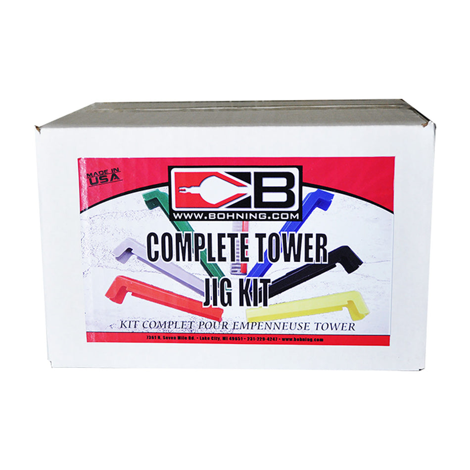 Bohning Complete Tower Fletching Jig Kit for Arrows
