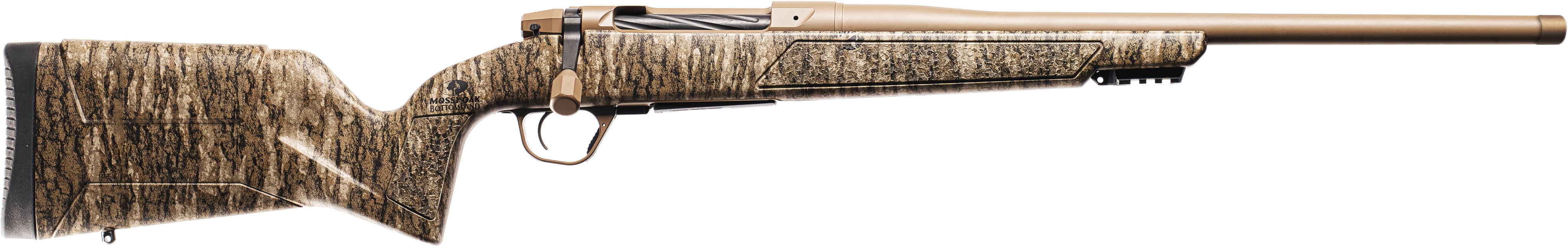 Christensen Arms 801-15020-01 Evoke Hunter 7mm PRC 3+1 22" Flat Dark Earth Cerakote Threaded Barrel, Flat Dark Earth Cerakote Drilled & Tapped Receiver, Picatinny Rail Forend, Mossy Oak Bottomland Fix