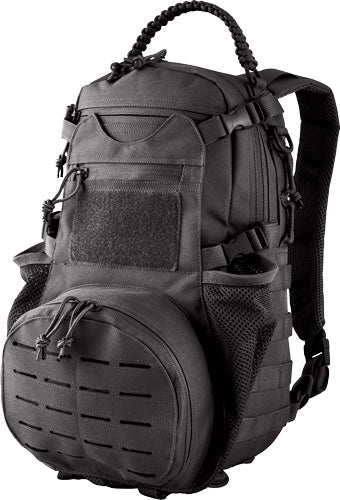 Red Rock Ambush Tactical Pack Black Collapsible Mesh Gear Pocket