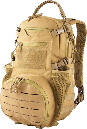 Red Rock Ambush Tactical Pack Coyote Collapsible Mesh Gear Pocket