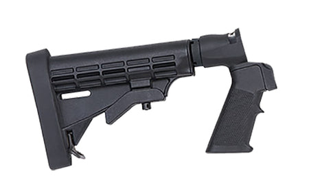 Mossberg 95219 FLEX System 6-Position Adjustable Buttstock Black for 500/590