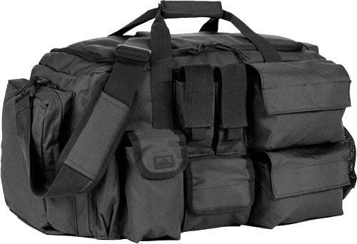 Red Rock Black Tactical Operations Duffle Bag with Utility Pouches